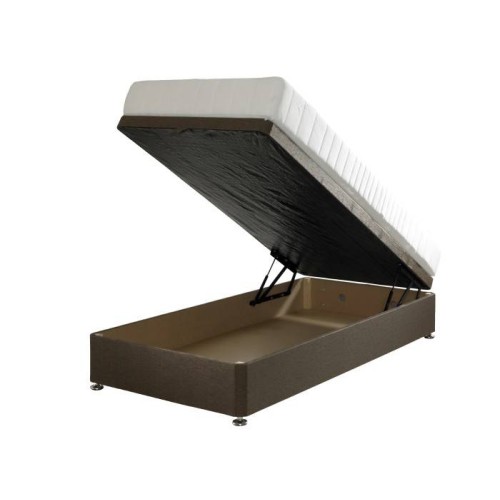 Ottoman single divan base end opening Dial A Mattress